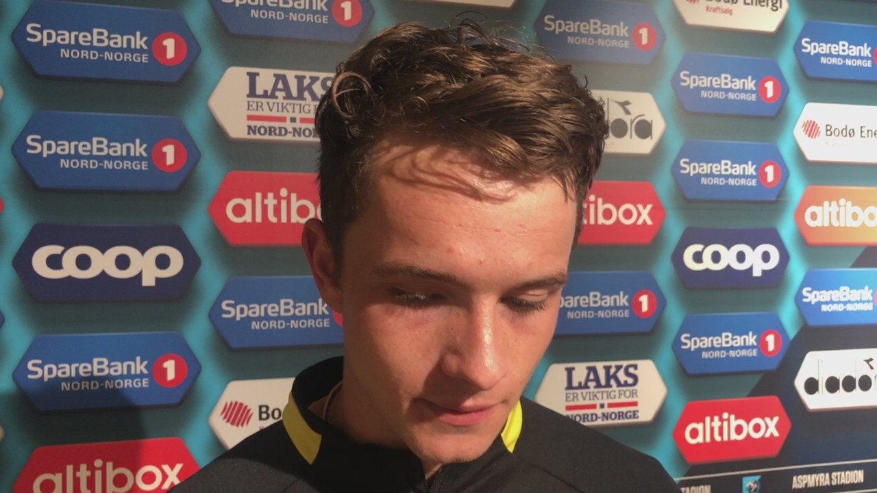 Håkon Evjen etter seieren mot Odd